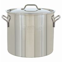 Economy Brew Kettle with Domed Lid 40 Qt Stainless Steel BY1440